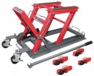 Домкрат подкатной для мотоциклов,квадроциклов и малотонажной техники 400 кг