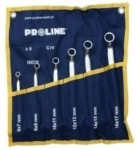 Набор ключей накидных изогнутых PROLINE